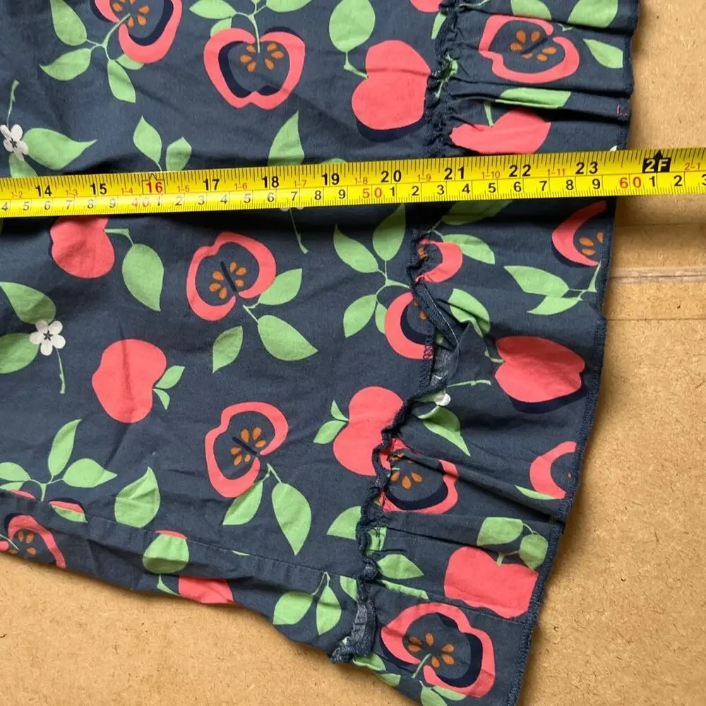 Hanna Andersson Size 140 US 8  Apple Dress Cotton Sun
